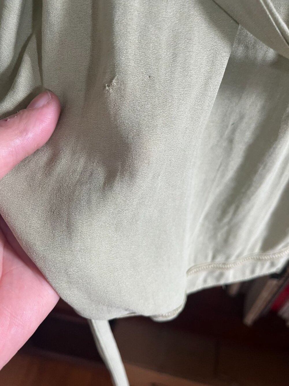 Vintage Silk Robe - Picture 4 of 4